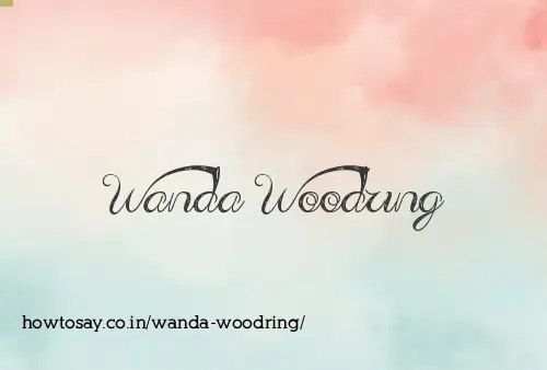 Wanda Woodring