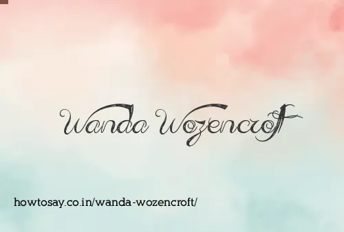 Wanda Wozencroft