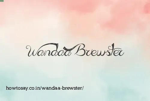 Wandaa Brewster