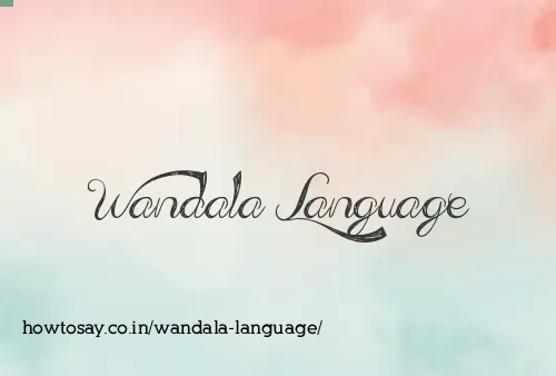 Wandala Language