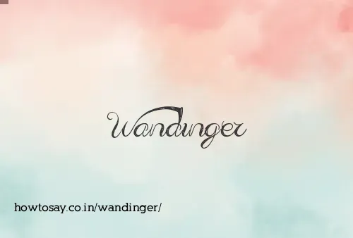 Wandinger
