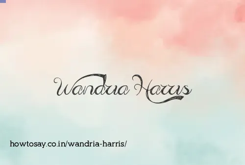 Wandria Harris