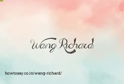Wang Richard