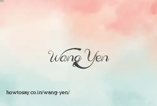 Wang Yen