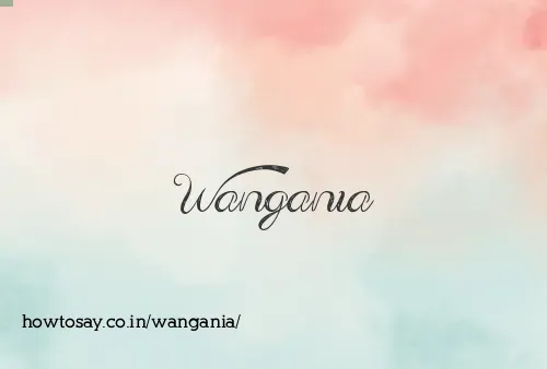 Wangania