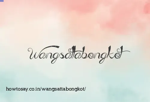 Wangsattabongkot