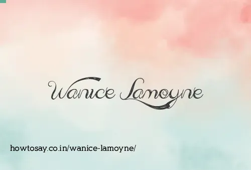 Wanice Lamoyne