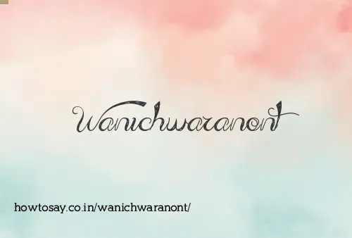 Wanichwaranont