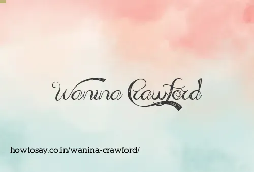 Wanina Crawford