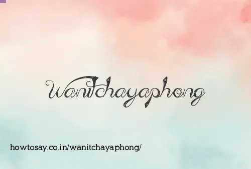 Wanitchayaphong