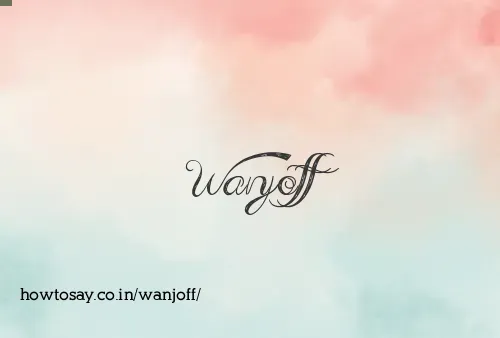Wanjoff