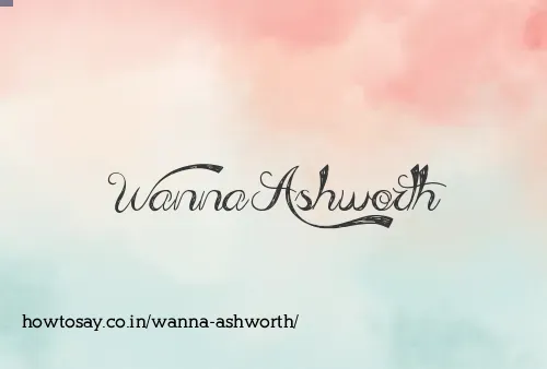 Wanna Ashworth