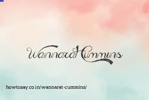 Wannarat Cummins