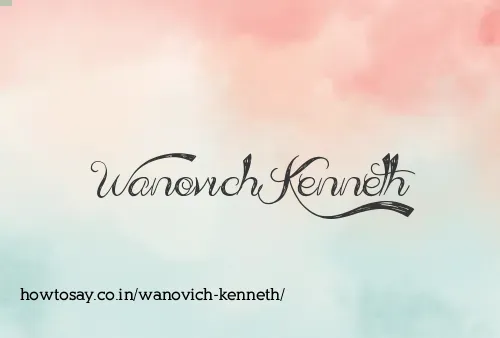 Wanovich Kenneth