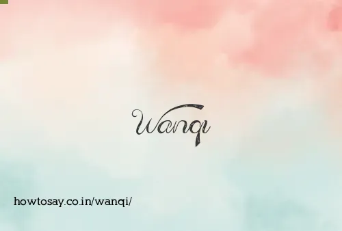 Wanqi
