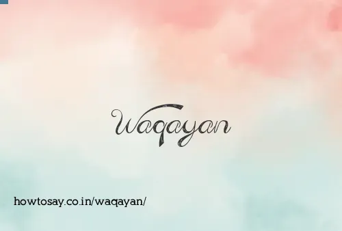 Waqayan