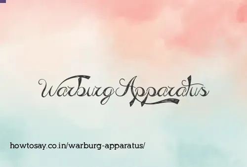 Warburg Apparatus