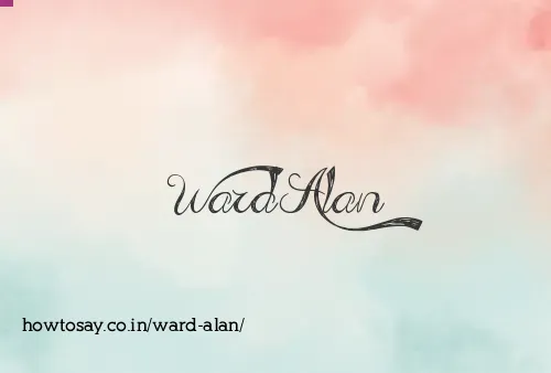 Ward Alan