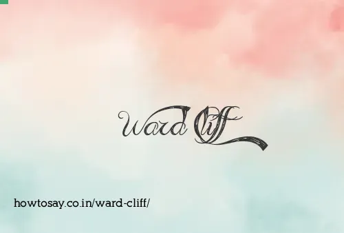 Ward Cliff