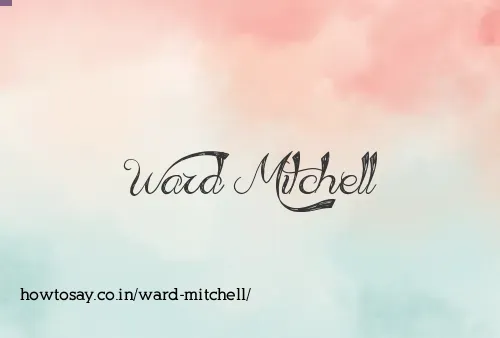 Ward Mitchell