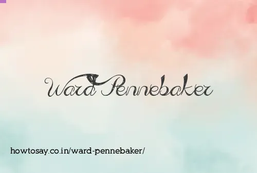 Ward Pennebaker