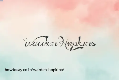 Warden Hopkins