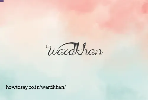 Wardkhan