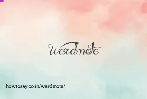 Wardmote