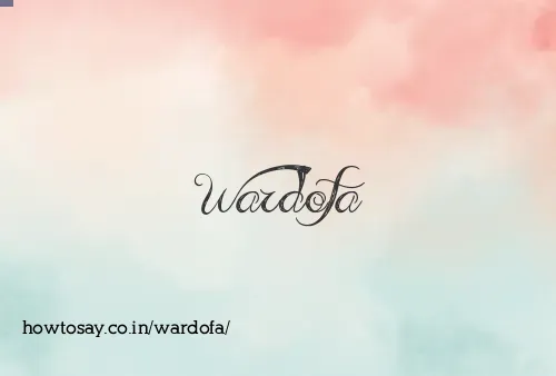 Wardofa