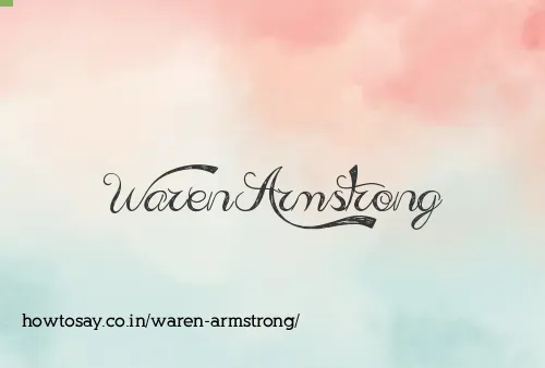 Waren Armstrong