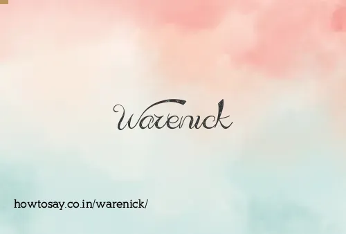Warenick