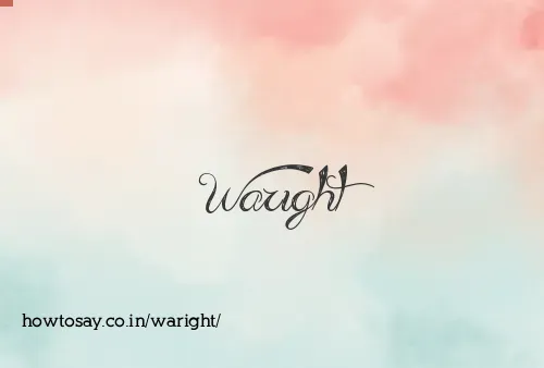Waright