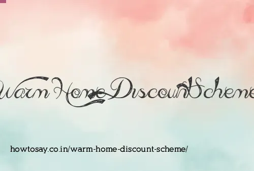 Warm Home Discount Scheme