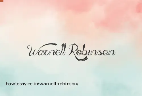 Warnell Robinson