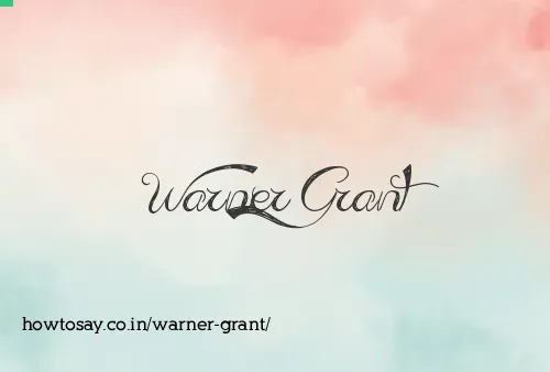 Warner Grant