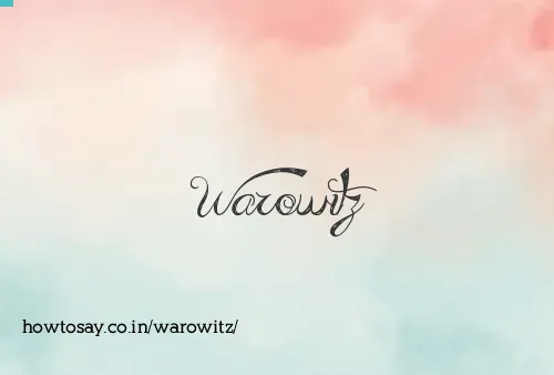 Warowitz