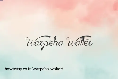 Warpeha Walter