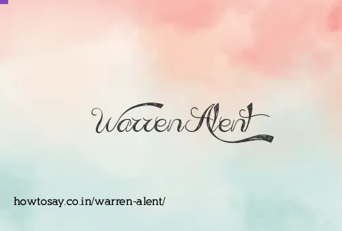 Warren Alent