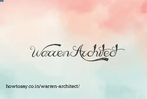 Warren Architect