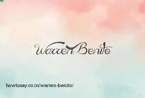 Warren Benito