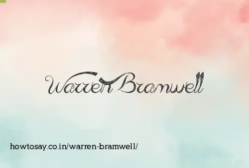 Warren Bramwell