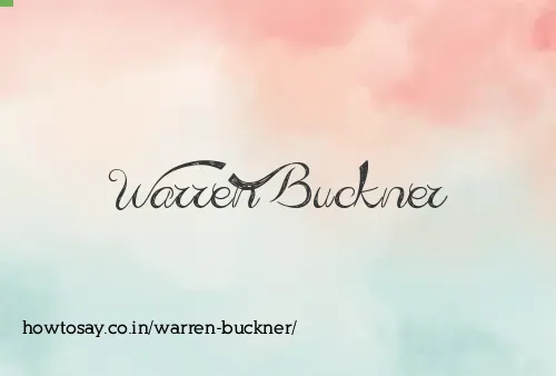 Warren Buckner