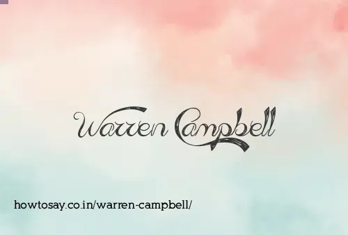 Warren Campbell
