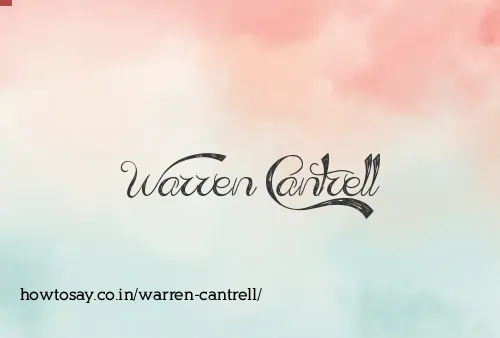 Warren Cantrell