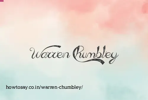 Warren Chumbley
