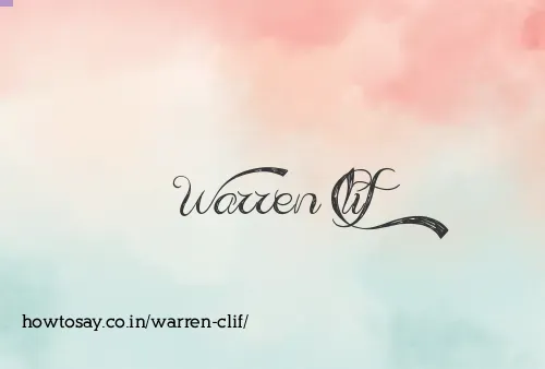Warren Clif