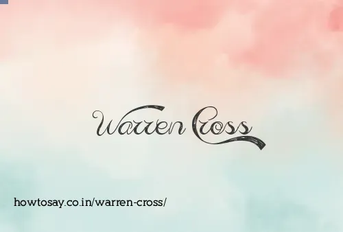 Warren Cross