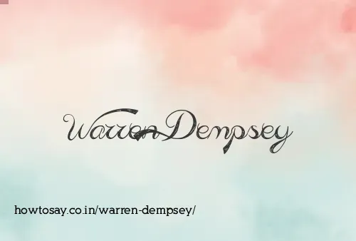 Warren Dempsey