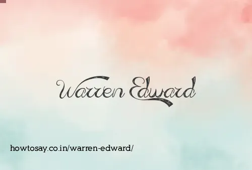 Warren Edward