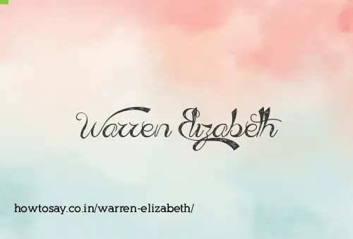 Warren Elizabeth